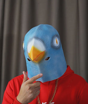 Grappig Duivenmasker - Vogelkop Kostuum voor Feestjes & Halloween