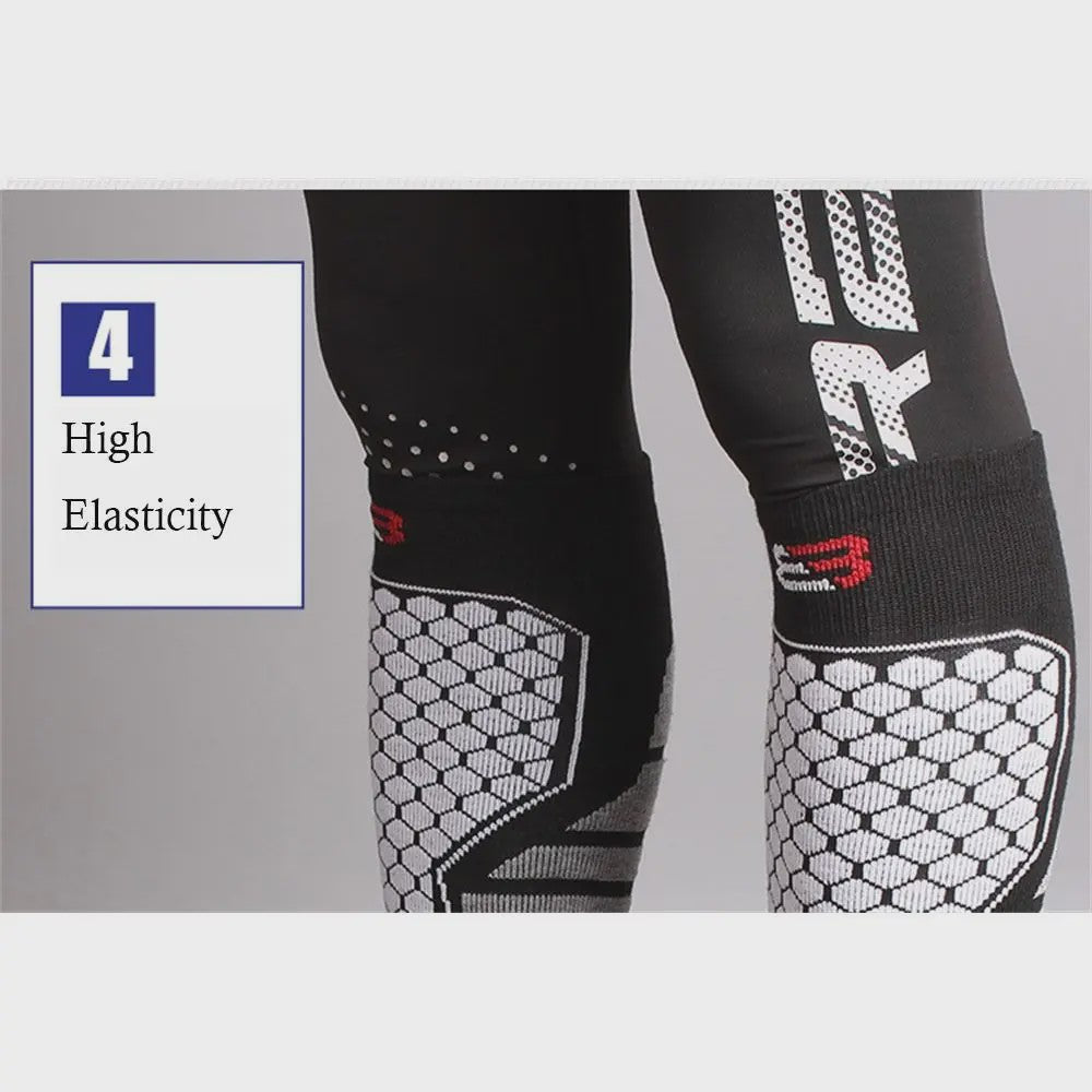 Warme Ski Sokken - Anti-slip, Ademend & Thermisch - Kniehoog
