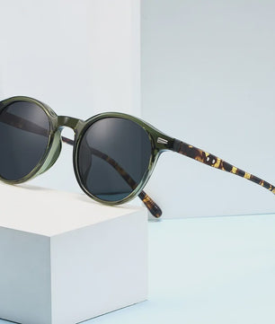 Vintage Ronde Zonnebril Unisex - Stijlvolle Fashion Eyewear