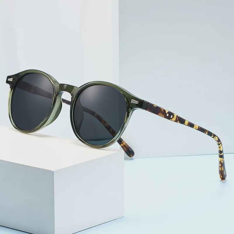 Vintage Ronde Zonnebril Unisex - Stijlvolle Fashion Eyewear