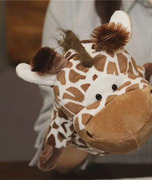 Zachte Pluche Handpoppen - Educatief Speelgoed voor Baby's en Kinderen (Diverse Dieren)
