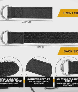 2 Meter Visco Lanyard met Hengelband - Intrekbaar Anti-Verlies Koord met Karabijnhaak