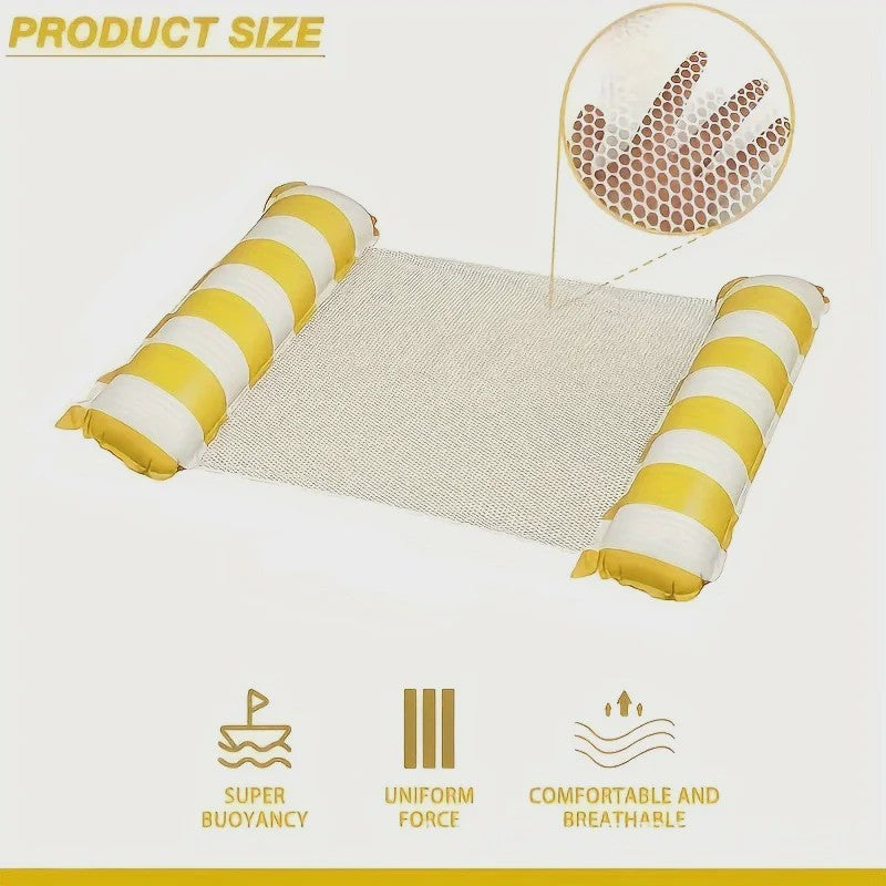 Opblaasbare Waterhangmat 4-in-1: Lounger, Zadel, Stoel & Drifter