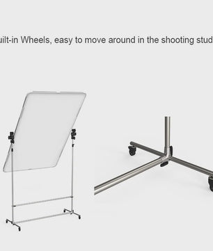 Mobiel Hefbaar Diffusiepaneel met Vlinderframe - 1.5x2m Soft Light Screen voor Fotografie