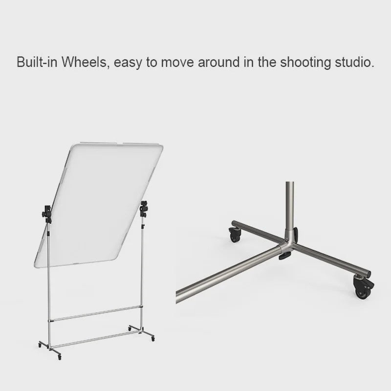 Mobiel Hefbaar Diffusiepaneel met Vlinderframe - 1.5x2m Soft Light Screen voor Fotografie