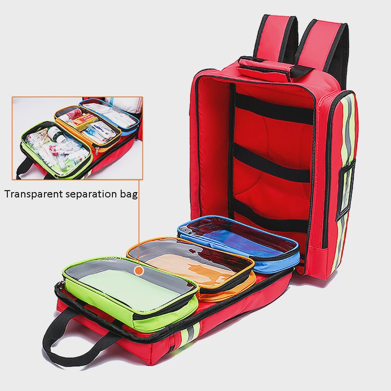 Noodhulp Rugzak - Grote Capaciteit EHBO Kit & Medische Organizer