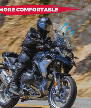 Universele Motor Windscherm Verlenging - Verstelbare Winddeflector voor BMW R1250GS, Honda, Suzuki