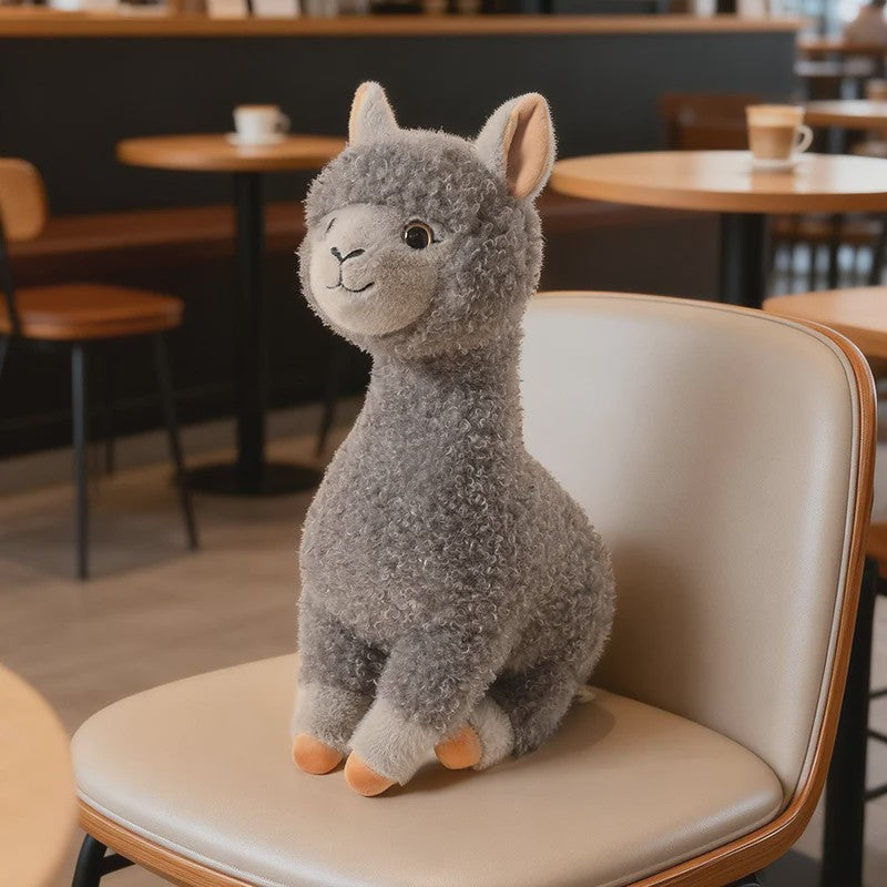 Zachte Pluche Alpaca Knuffel - Schattig Staan Alpacasso Speelgoed voor Kinderen & Meisjes