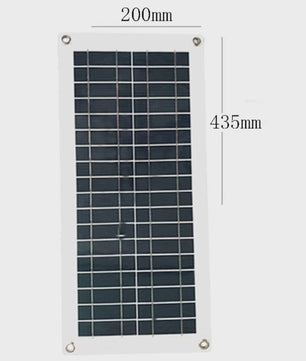 Draagbaar 5W/10W Zonnepaneel met USB Snellader - Ideaal voor Outdoor, Camping & Noodsituaties
