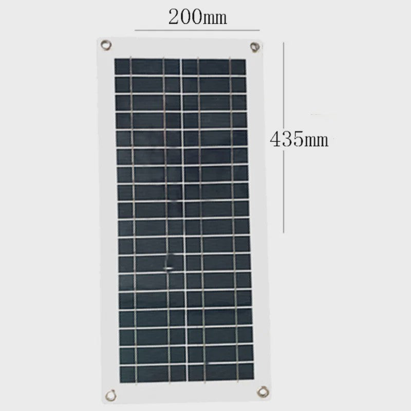 Draagbaar 5W/10W Zonnepaneel met USB Snellader - Ideaal voor Outdoor, Camping & Noodsituaties