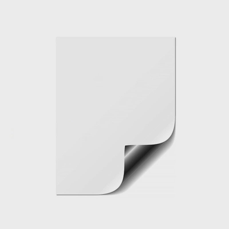 Magnetische Whiteboard Sticker - Zacht, Uitwisbaar Memo Bord voor Koelkast, Kantoor & Leren