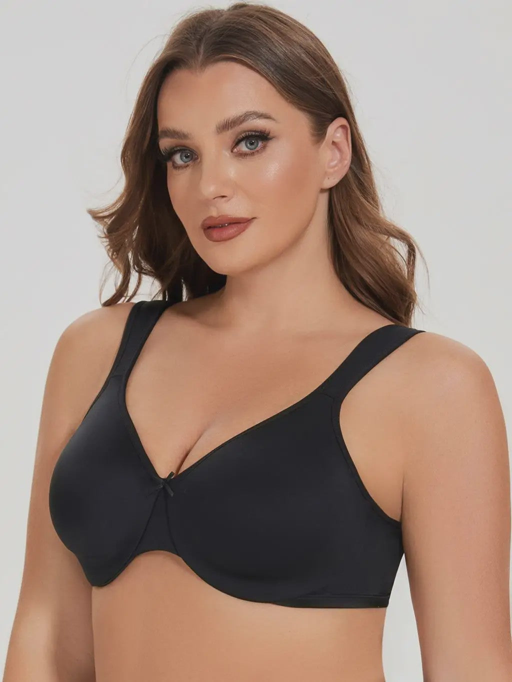 MELENECA Plus Size BH - Naadloze Minimizer met Beugel voor Optimaal Comfort