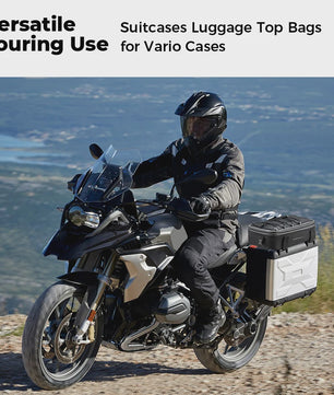 Motorfiets Topcase / Zijtas - 20L Uitbreidbaar - Waterdicht & Robuust
