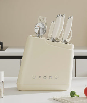 Multifunctionele Messenhouder & Keuken Organizer - Stijlvol en Praktisch