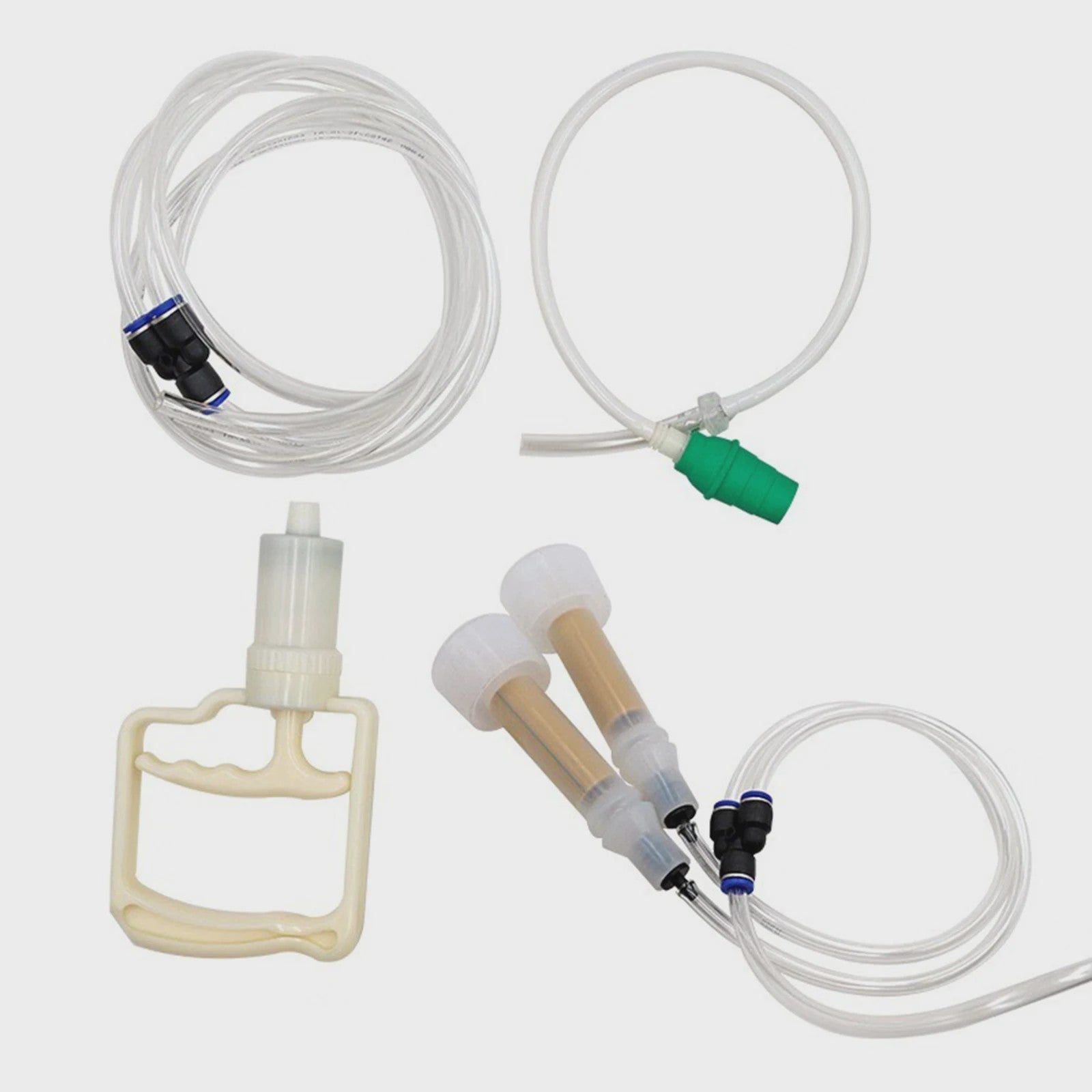 Handmatige Melkmachine 2L - Draagbare Vacuümpomp Emmer voor Koeien en Schapen