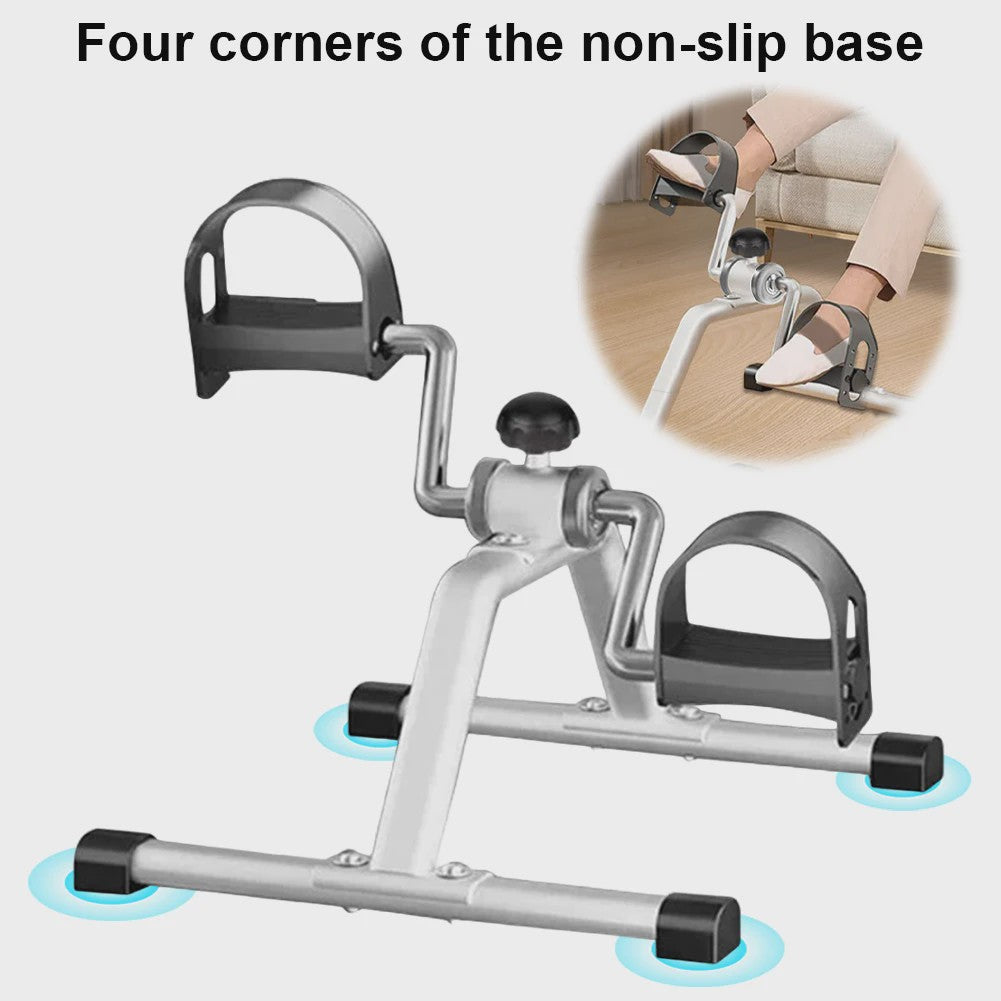 Compacte Fiets Hometrainer voor Onder Bureau - Ideaal voor Revalidatie en Beweging