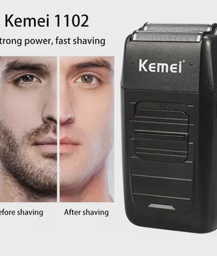 Kemei KM-2299 Professionele Elektrische Baardtrimmer & Tondeuse - USB Oplaadbaar