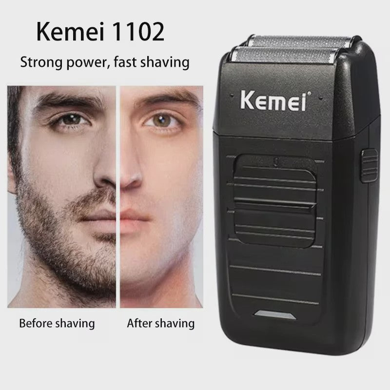 Kemei KM-2299 Professionele Elektrische Baardtrimmer & Tondeuse - USB Oplaadbaar