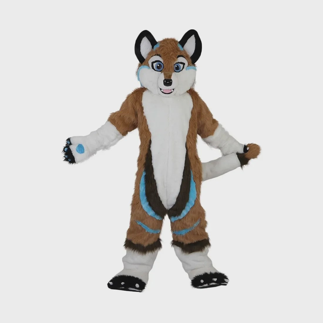 Professioneel Mascot Kostuum - Vrolijke Vos/Hond/Wolf voor Feesten & Evenementen