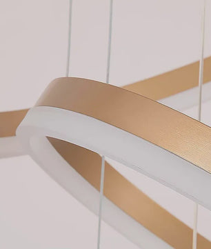 Moderne LED Plafondlamp Spiraal - Hanglamp voor Trappenhuis en Woonkamer