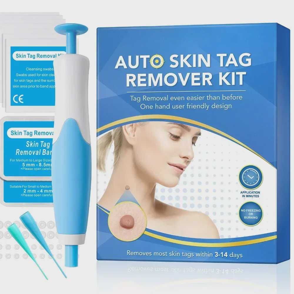 Pijnloze Huid Tag Verwijderaar Kit - 2-in-1 Tool voor Thuisgebruik