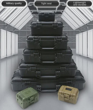 Schokbestendige Opbergkoffer met Schuim - Veilig Transport voor Camera's, Instrumenten & Gereedschap