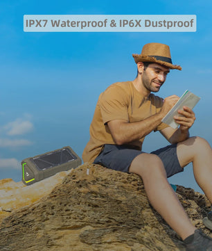 MLOVE P3 Outdoor Bluetooth Speaker - 40W Stereo Geluid, IPX7 Waterdicht & RGB Licht