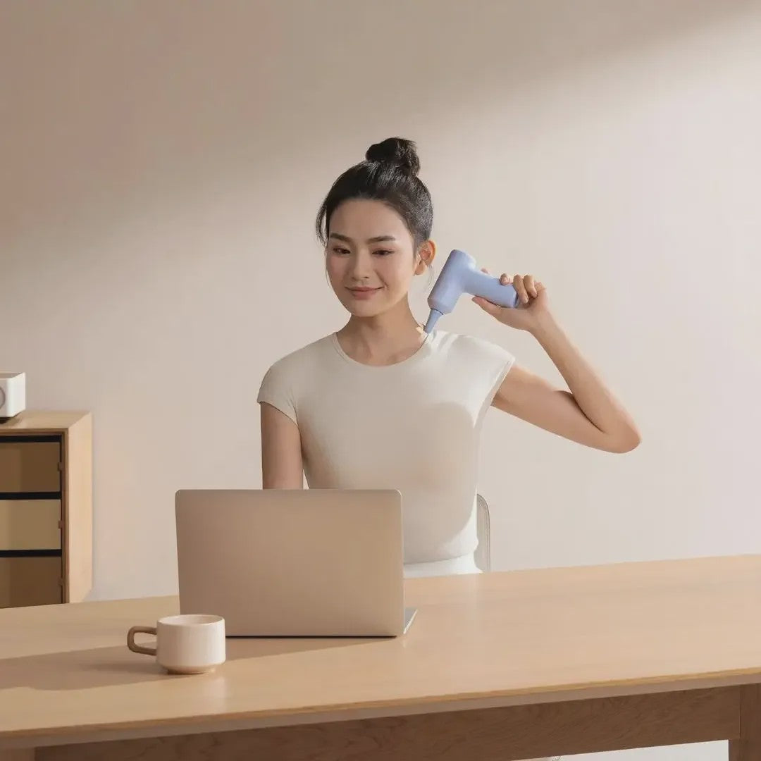 MIJIA Fascia Gun 3 Mini: Compacte Draagbare Massage Gun met Krachtige 12kg Druk