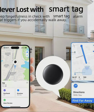 4x Apple Find My Smart Tracker Tags met Magneet & Siliconen Hoes - Anti-verlies Tracker