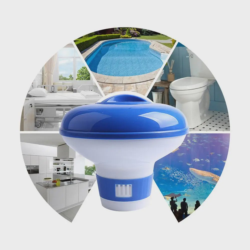 Drijvende Chloor Dispenser voor Zwembad & Spa - Automatische Tablet Verdeling