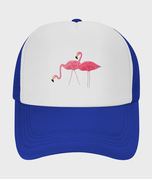 Unisex Petten met Flamingo Print - Ademend en Zonwerend