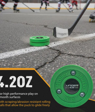 Professionele Hockey Puck voor Training - Duurzaam Plastic, Herbruikbaar voor Off-Ice Oefeningen