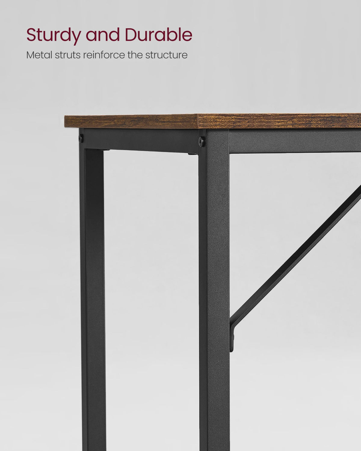 Industriële Bureau / Computertafel 100x50 cm - Stijlvol en Functioneel