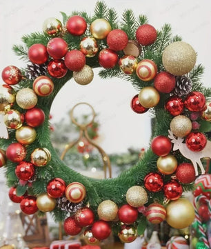 50x Kerstballen Set 4cm - Kleurrijke Kerstboom Decoratie voor Feestdagen & Huis