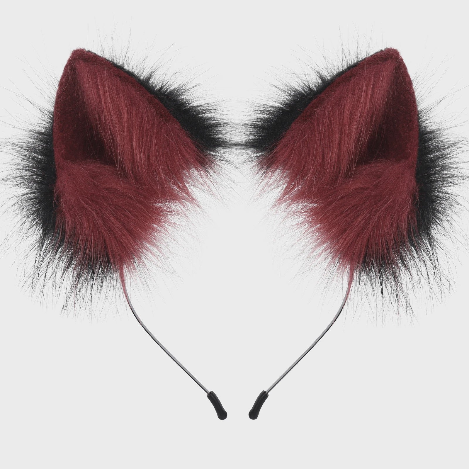 Handgemaakte Pluizige Dierenoren Hoofdband - Kat & Vos Oortjes voor Cosplay & Feest