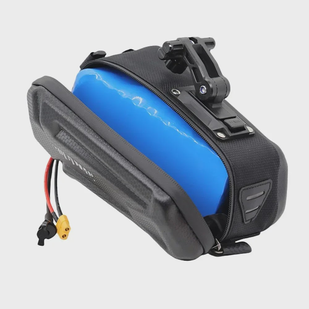 Waterproof E-bike Batterij Pack 36V/48V 10Ah/12Ah Li-ion met 2A Snellader