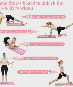Multifunctionele Abdominal & Core Trainer: Opvouwbaar Fitnessapparaat voor Buikspieren en Taille Training Thuis