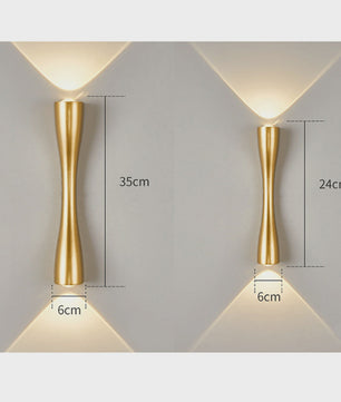 Moderne LED Wandlamp IP65 Waterdicht - Binnen & Buiten - 6W/12W - Sfeervolle Verlichting