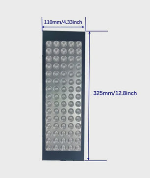 Roodlichttherapie Lamp met Verstelbare Stand - Dual Chip 660/850nm voor Pijnverlichting & Huidverzorging