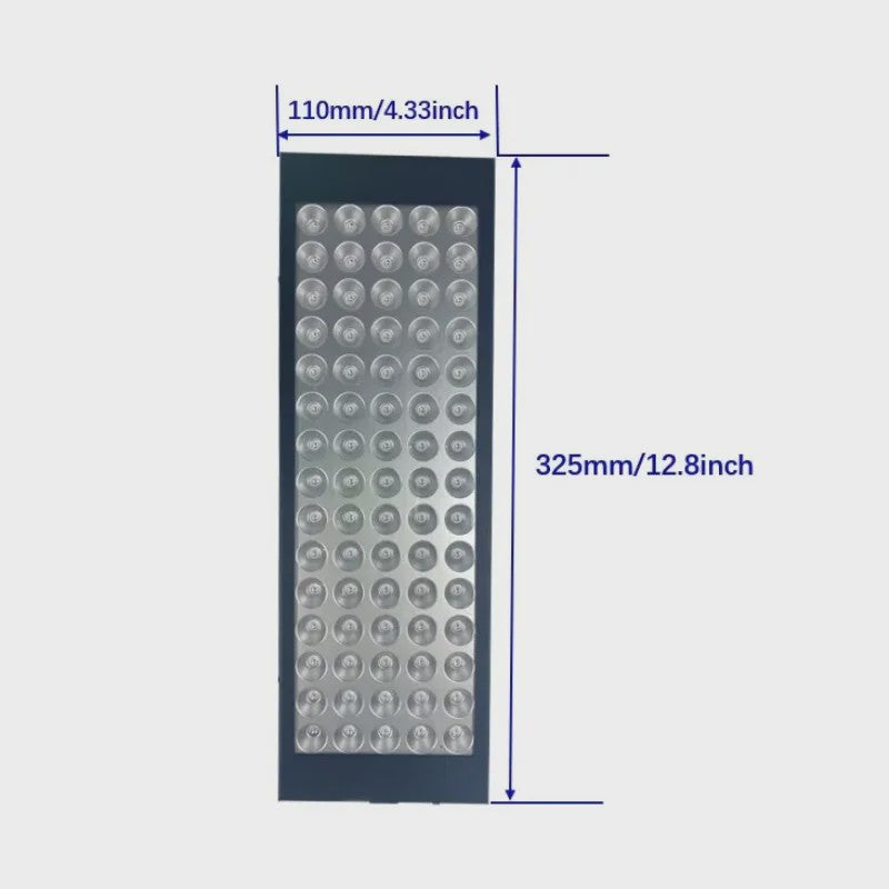 Roodlichttherapie Lamp met Verstelbare Stand - Dual Chip 660/850nm voor Pijnverlichting & Huidverzorging