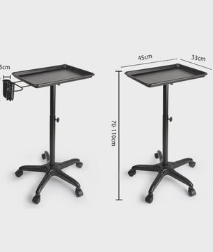 Mobiele Salon Trolley met Verstelbare Hoogte - Beauty, Spa, Kapper & Tattoo