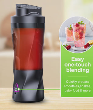 Draagbare Blender & Juicer 700ml - USB Oplaadbaar voor Smoothies, Sappen & Mixen