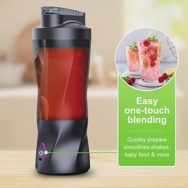 Draagbare Blender & Juicer 700ml - USB Oplaadbaar voor Smoothies, Sappen & Mixen