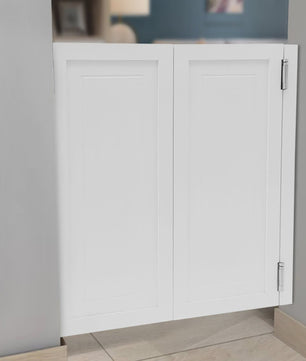 Houten Dubbele Scharnierdeuren 90x40cm - Zwaaiend voor Corridors & Trappen