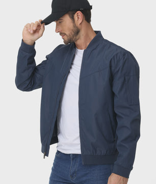 Lichtgewicht Heren Windjack - Casual Baseball Jas met Binnenzak