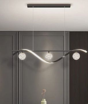 Moderne LED Plafondlamp met Dimfunctie - Stijlvolle Verlichting voor Eettafel & Keuken