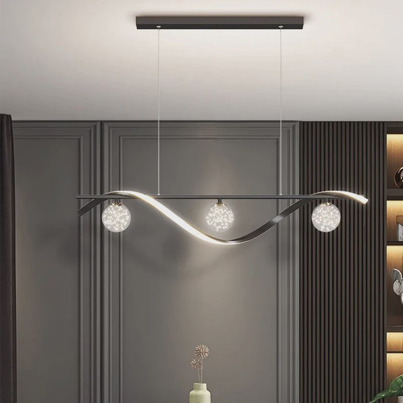 Moderne LED Plafondlamp met Dimfunctie - Stijlvolle Verlichting voor Eettafel & Keuken