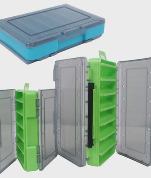 Vis Tackle Box met Compartimenten - Opslag voor Haken, Lokaas en Accessoires