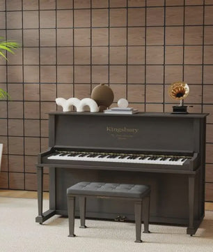 4-Pack Akoestische Wandpanelen met Houten Vlakken - Geluidsisolatie 62x62 cm