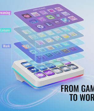 FIFINE D6 Macro Stream Controller: 15 Programmeerbare Toetsen voor Streamen